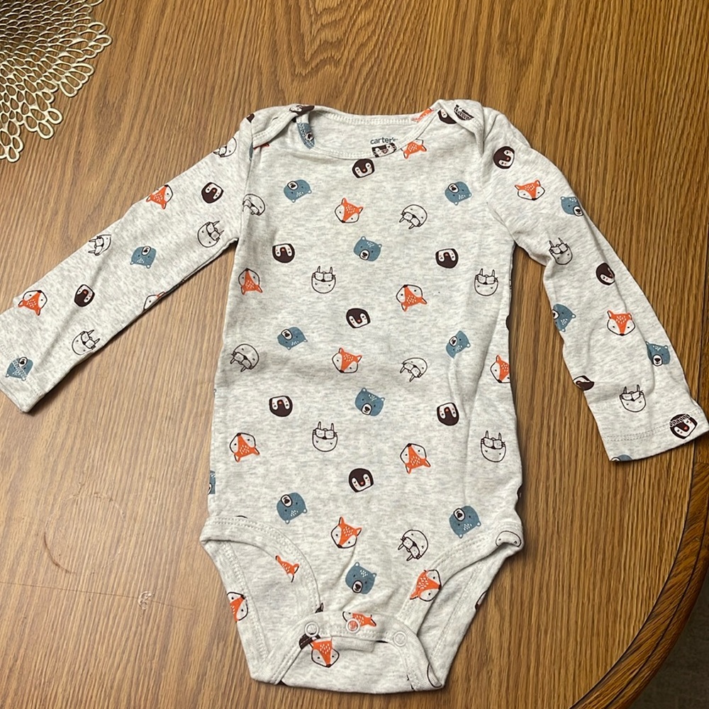 Carters long sleeve onesie